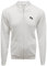 New Unisex/Men's/Woman's/Ladies/Lawn, Bowling, Bowlswear, Bowls, White - Bowls, Zip Zipper, Cardigan, Jumper, Ribbed, Collar, Cuffs and Hem Front Pockets, Bowls Logo On Chest. (XXL, White)