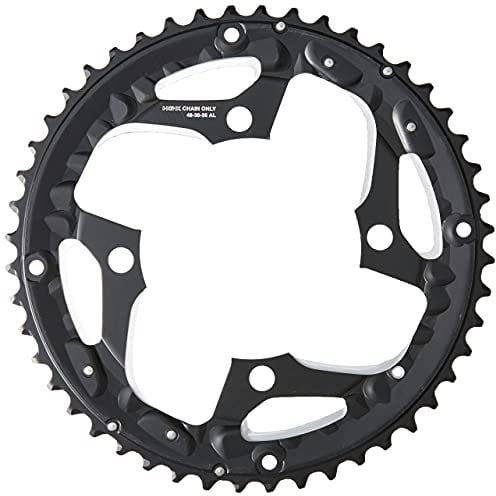 SHIMANO Unisex – Erwachsene Trekking FC-T551 Kettenblätter, schwarz, 104 mm