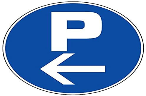 Panneau Parking (flèche gauche) - Rigide Ø300mm - 4061313