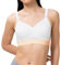 TriAction Damen Gepolstert Sport-BH Hybrid Lite P, Weiß (White 03), Gr. 80E