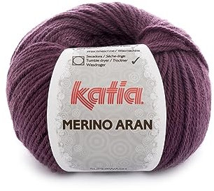 Katia Merino Aran - Farbe: Berenjena (78) - 100 g/ca. 155 m Wolle