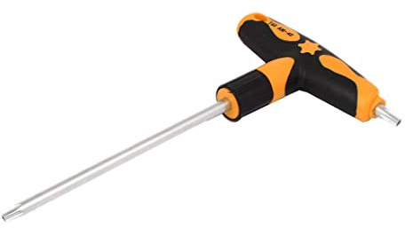 Sourcingmap Torx Screwdriver, T40 Security Star Screw Driver with 5.2 CR-V Shaft and T Handle