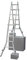 Krause Gelenk-TeleskopLeiter (Alu), Arbeitshöhe 6,35 m,Leiternlänge 5,3 m, Sprossenanzahl 4x5, Gew. 18 kg