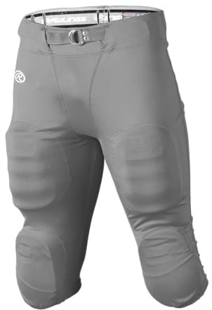 Rawlings Boy's Sporting Goods Jungen Jugend High Performance 147 Cloth Game Pant, grau, 31-35
