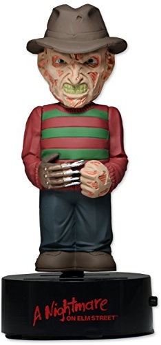 NECA NECA39758 - Nightmare On The Elm Street - Freddy Krueger Body Knocker Solar Powered Bobble, 15 cm