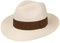 Lipodo Palermo Strohhut (Bogarthut) aus Papierstroh Damen und Herren - Hut mit Ripsband - Sommerhut in Natur - Sonnenhut in S (54-55 cm)-XL (60-61 cm) - Strandhut Frühling/Sommer Natur M (56-57 cm)