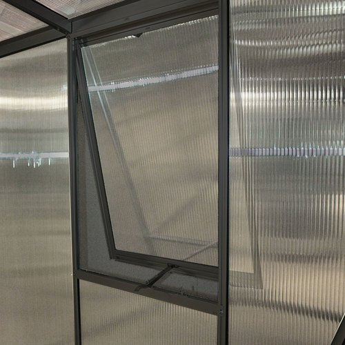 Vitavia Seitenfenster für Pergart Gewächshäuser (schwarz, HKP)