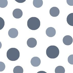 20 ServiettenDots - Punkte weiss grau blau