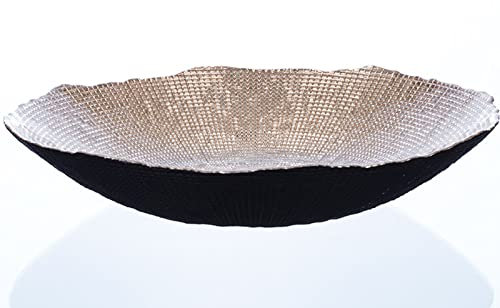 Sandra Rich 360147 Bol, Verre, Marron, 20 x 10 x 10 cm