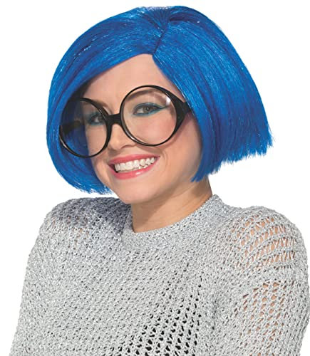 Forum Blue Sadness Joy Wig One Size Fits Most