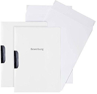 Durable Bewerbungsset Duraswing Job, 2 Bewerbungsmappen mit 2 Versandtaschen, weiß, 999108092