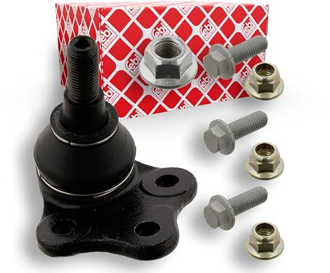 febi bilstein 32163 Traggelenk mit Anbaumaterial, 1 Stück | Kompatibel mit: FORD GALAXY II, MONDEO IV, MONDEO IV Stufenheck, MONDEO IV Turnier, S-MAX, VOLVO S60 II, S80 II, V60 I