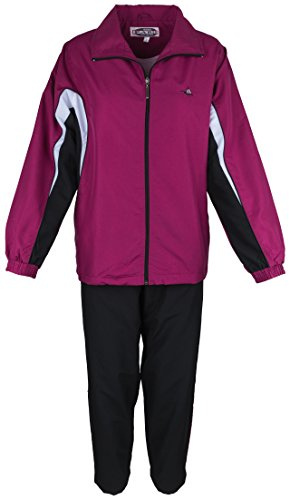 Paris Microfaser Damen Jogginganzug, Trainingsanzug, Sportanzug, Freizeitanzug, Hausanzug - 6 Farben