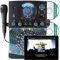 Singing Machine SML385UBK Bluetooth Karaoke System with LED Disco Lights, CD+G, USB and Microphone - Black