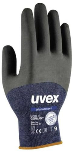 Uvex phynomic pro 6006209 Polyamid Arbeitshandschuh Groeße (Handschuhe): 9 EN 388 1 Paar