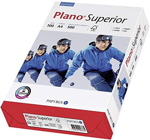 Papyrus 88085901 Drucker- und Kopierpapier Premium: PlanoSuperior 100 g/m², A4 500 Blatt, hochweiß