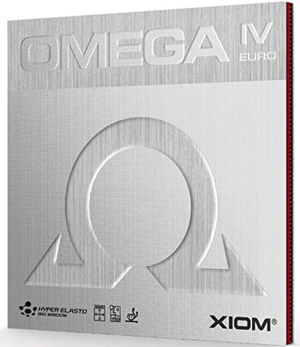 Tischtennis-Belag Xiom Omega IV Europe, neu, max (schwarz)