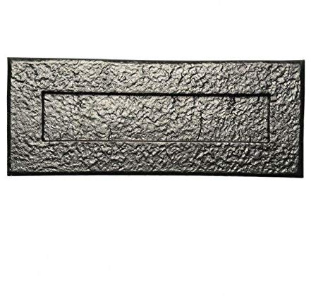 Kirkpatrick 1083 13.75 x 4-inch Antique Letter Plate - Black