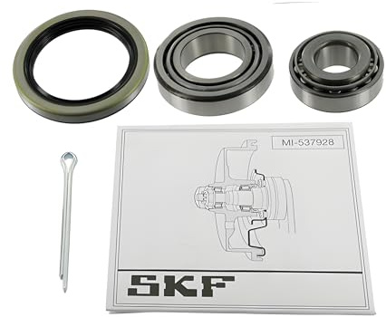 SKF Radlagersatz VKBA 3792 Position Hinterachse Höhe 78mm Länge 76mm Breite 49mm - OE Qualität