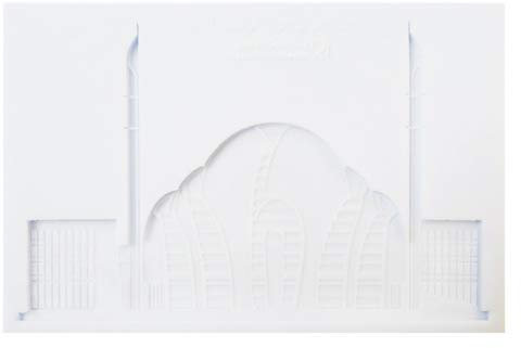 COXIMUSbacken und mehr Silikonform Moschee Köln für Fondant und Flowerpaste | Silikonform für Fondant und Flowerpaste