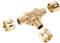 Raccord PER en T réduit à glissement - Ø 16 - 12 - 12 mm - PB tub
