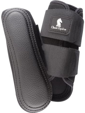 Classic Equine Splint Boots Black M