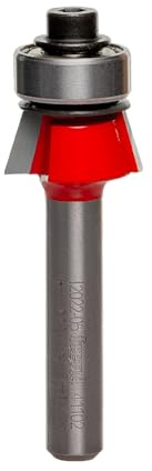 Freud 41-102: 19/32 (dia.) Bevel Trim Bit with 1/4 shank, 15¡angle