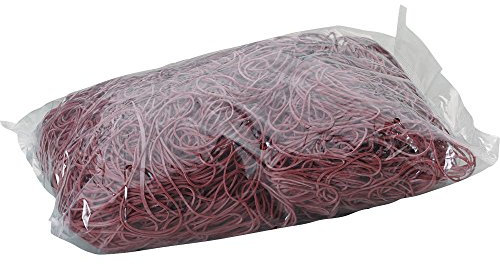 5 Star 7431 Gummiringe im Polybeutel 1000 g Ø 40mm, rot