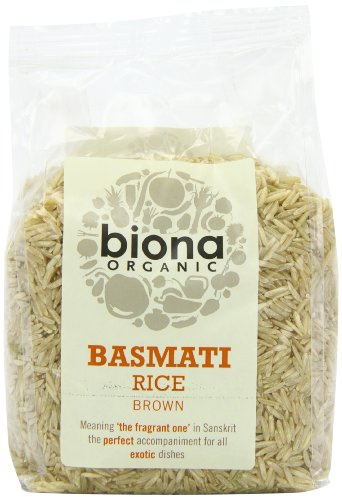 Biona Organic Basmati Brown Rice, 500g