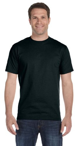 Hanes Men's Big-tall Beefy T-shirt-c, Black, XLT