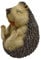 Design Toscano Roly-Poly, Lachender Igel, Kleine Figur