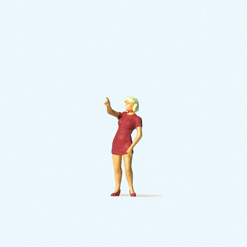 Preiser 28190 Woman Finger Pointing