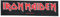 Unbekannt Iron Maiden Aufnäher - Logo - Iron Maiden Patch - Stripe Gewebt & Lizenziert !!