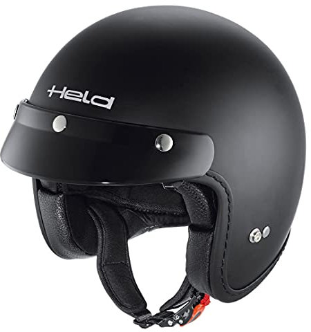 Held Black Bob Jethelm, Farbe schwarzmatt, Größe XS