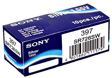 Sony 397 Uhren-Batterie, 10 Stück