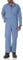 Red Kap Herren Twill Action Back Coverall Arbeitsanzug, Postman Blau, 50