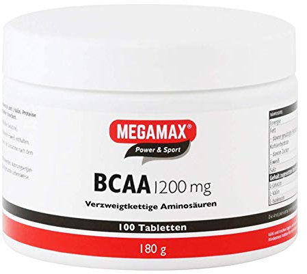 MEGAMAX BCAA 1200 mg, 100 St. Tabletten
