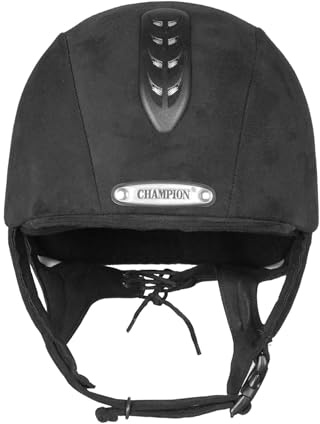 Champion Junior X-Air Plus Riding Hat - Black 7.1/8