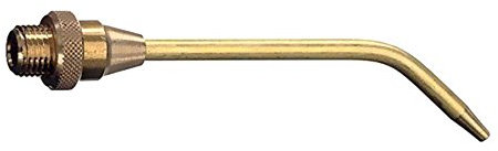 Zubehör für Blaspistolen Verlängerung gebogen, 150mm Gold 105/14A 4030875000283
