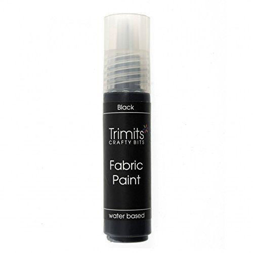 impEX 3D - Rotulador de Pintura para Tela, Color Negro