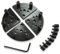 Holzstar Planscheibe für Vier-Backenfutter Profi-Set (Aufnahme Spannbereich außen: 73mm - 140mm , innen: 53mm - 96mm) 5931055