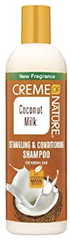 Creme of Nature Crème Of Nature Kokosmilch-Shampoo, 340 ml, Weiß