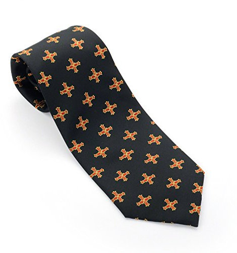 Masonic Rot Kreuz von Konstantin Freimaurer Seide gewebt Krawatte