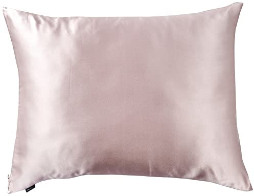 Lilysilk 4101-34-SNPW Terse Seide Kissenbezug Reißverschluss 19 mm, Standard, Rosy pink