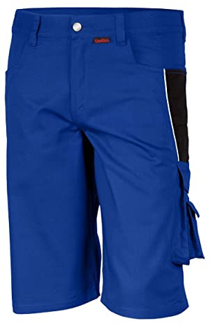Qualitex PRO Shorts MG245 - Kornblau/schwarz - Größe: 48