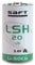 SAFT - Saft Batterie Lithium 3,6V 13Ah LSH20 D Größe - LSH 20 - Fils + Stecker 4,5 mm
