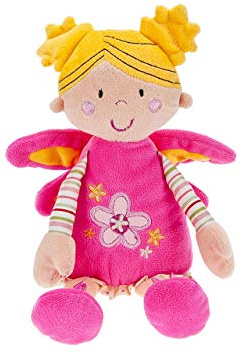 Mousehouse Gifts - Pink Bunny Rabbit Soft Toy in Clothes, Plush Rabbit Cuddly Toy for Newborn Baby Boys and Girls