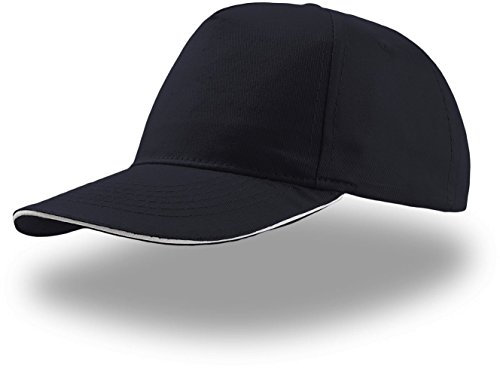 Atlantis Start Five Sandwich Cap, One Size, Navy