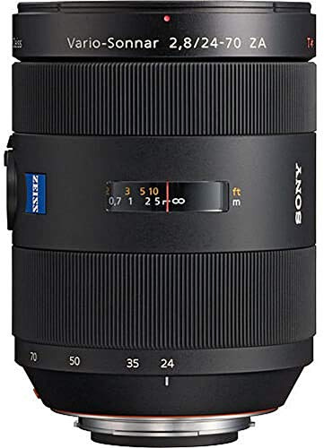 Sony 24-70mm f/2.8 Carl Zeiss Vario Sonnar T Zoom Lens for Sony Alpha Digital SLR Cameras