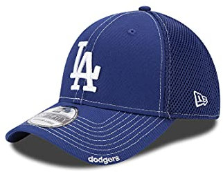 New Era MLB Neo 39THIRTY Stretch Fit Cap, Herren, Los Angeles Dodgers, Small-Medium